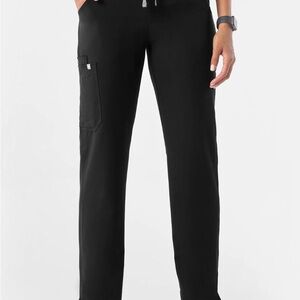 Figs Women’s Black Straight Leg Women's Scrub Pants NWOT SZ XL